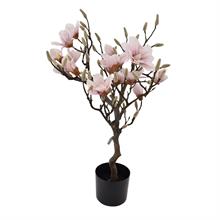 Magnolia træ i rosa 85 cm - kunstigt